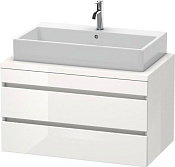 Duravit DuraStyle Тумба под консоль с 2-мя ящ. 90x54,8x51,2h см, цвет: белый глянц. DS531802222