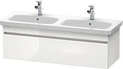 Duravit DuraStyle Тумба под раковину с 1-им ящ. 123x44,8x39,8h см, цвет: белый глянц. DS639802222