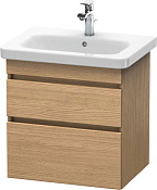 Duravit DuraStyle Тумба под раковину с 2-мя ящ. 58x44,8x61h см, цвет: дуб европейский DS648005252