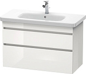 Duravit DuraStyle Тумба под раковину с 2-мя ящ. 93x44,8x61h см, цвет: белый глянц. DS648202222