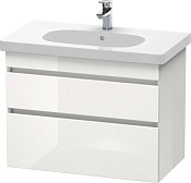 Duravit DuraStyle Тумба под раковину с 2-мя ящ. 80x45,3x61h см, цвет: белый глянц. DS648402222