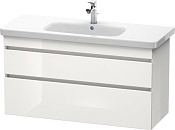 Duravit DuraStyle Тумба под раковину с 2-мя ящ. 113x44,8x61h см, цвет: белый глянц. DS649502222