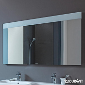 Duravit DuraStyle Зеркало подвесное с подсветкой 140x80h см, цвет: белый алюм. DS747103737