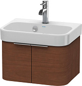 Duravit Happy D.2 Тумба под раковину подвесная 47,5x35x28h см, цвет: орех американский H2626801313