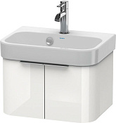 Duravit Happy D.2 Тумба под раковину подвесная 47,5x35x28h см, цвет: белый глянцевый H2626802222