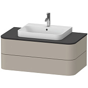 Duravit Happy D.2 Plus Тумба под консоль 100x55x40,8h см, цвет: серо-коричневый HP497106060