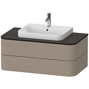 Duravit Happy D.2 Plus Тумба под консоль подвесная с 2-мя ящ. 100x55x40,8h см, цвет: лен HP497107575