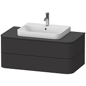 Duravit Happy D.2 Plus Тумба под консоль с 2-мя ящ. 100x55x40,8h см, цвет: графит HP497108080