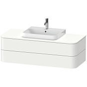 Duravit Happy D.2 Plus Тумба под консоль 130x55x40,8h см, цвет: белый шелковисто-мат. HP497203636