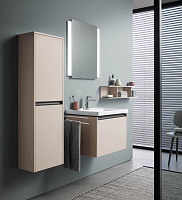 Duravit Ketho.2 Полка подвесная прямоугольная 80х15 см, цвет: графит суперматовый K21208080800000