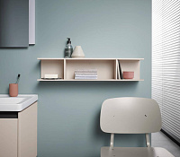 Duravit Ketho.2 Полка подвесная прямоугольная 80х15 см, цвет: графит суперматовый K21208080800000
