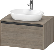 Duravit Ketho.2 Тумба под раковину с 1-им ящ. 80x55x45,9h см, цвет: дуб терра K24885035350000