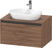 Duravit Ketho.2 Тумба под раковину с 1-им ящ. 80x55x45,9h см, цвет: орех натур. K24885079790000