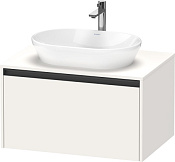 Duravit Ketho.2 Тумба под раковину с 1-им ящ. 80x55x45,9h см, цвет: белый супермат. K24885084840000