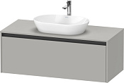 Duravit Ketho.2 Тумба под раковину 120x55x45,9h см, цвет: бетонно-серый мат. K24887007070000