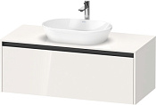 Duravit Ketho.2 Тумба под раковину с 1-им ящ. 120x55x45,9h см, цвет: белый глянц. K24887022220000