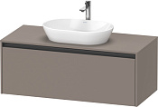 Duravit Ketho.2 Тумба под раковину с 1-им ящ. 120x55x45,9h см, цвет: базальт мат. K24887043430000