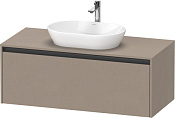 Duravit Ketho.2 Тумба под раковину подвесная с 1-им ящ. 120x55x45,9h см, цвет: лен K24887075750000