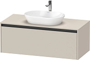 Duravit Ketho.2 Тумба под раковину 120x55x45,9h см, цвет: серо-коричневый супермат. K24887083830000