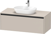 Duravit Ketho.2 Тумба под раковину 120x55x45,9h см, цвет: серо-коричневый мат. K24887091910000