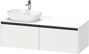 Duravit Ketho.2 Тумба под раковину 140x55x45,9h см, цвет: Gres Pietra Grey Opaco K24888L18180000