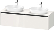 Duravit Ketho.2 Тумба под две раковины 160x55x45,9h см, цвет: белый глянц. K24889B22220000