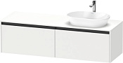 Duravit Ketho.2 Тумба под раковину 160x55x45,9h см, цвет: Gres Pietra Grey Opaco K24889R18180000