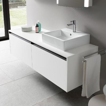 Duravit Ketho.2 Тумба под раковину 160x55x45,9h см, цвет: серо-коричневый мат. K24889R91910000