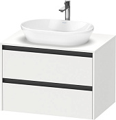 Duravit Ketho.2 Тумба под раковину 80x55x56,8h см, цвет: Gres Pietra Grey Opaco K24895018180000