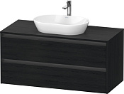 Duravit Ketho.2 Тумба под раковину с 2-мя ящ. 120x55x56,8h см, цвет: дуб черный K24897016160000