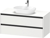 Duravit Ketho.2 Тумба под раковину 120x55x56,8h см, цвет: Gres Pietra Grey Opaco K24897018180000