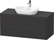 Duravit Ketho.2 Тумба под раковину 120x55x56,8h см, цвет: графит супермат. K24897080800000