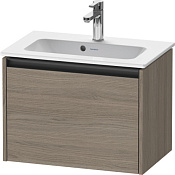 Duravit Ketho.2 Тумба под раковину подвесн. с 1-им ящ. 61x39x44h см, цвет: дуб терра K25055035350000