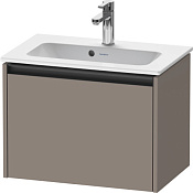 Duravit Ketho.2 Тумба под раковину с 1-им ящ. 61x39x44h см, цвет: базальт мат. K25055043430000