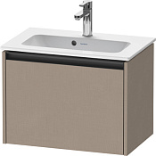 Duravit Ketho.2 Тумба под раковину подвесная с 1-им ящиком 61x39x44h см, цвет: лен K25055075750000