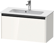 Duravit Ketho.2 Тумба под раковину с 1-им ящ. 81x39x44h см, цвет: белый глянц. K25056022220000