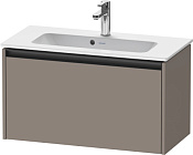 Duravit Ketho.2 Тумба под раковину с 1-им ящ. 81x39x44h см, цвет: базальт мат. K25056043430000