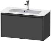 Duravit Ketho.2 Тумба под раковину с 1-им ящ. 81x39x44h см, цвет: графит мат. K25056049490000