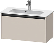 Duravit Ketho.2 Тумба под раковину 81x39x44h см, цвет: серо-коричневый мат. K25056091910000