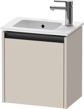 Duravit Ketho.2 Тумба под раковину 41x29,2x44h см, цвет: серо-коричневый супермат. K25060L83830000