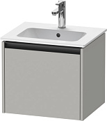 Duravit Ketho.2 Тумба под раковину с 1-им ящ. 51x42x44h см, цвет: бетонно-серый мат. K25061007070000