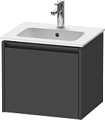 Duravit Ketho.2 Тумба под раковину с 1-им ящ. 51x42x44h см, цвет: графит мат. K25061049490000