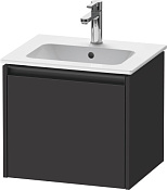 Duravit Ketho.2 Тумба под раковину с 1-им ящ. 51x42x44h см, цвет: графит супермат. K25061080800000