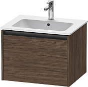 Duravit Ketho.2 Тумба под раковину с 1-им ящ. 61x48x44h см, цвет: орех темн. K25062021210000