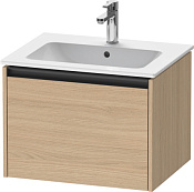 Duravit Ketho.2 Тумба под раковину с 1-им ящ. 61x48x44h см, цвет: дуб натур. K25062030300000