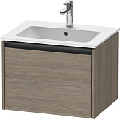 Duravit Ketho.2 Тумба под раковину подвесн. с 1-им ящ. 61x48x44h см, цвет: дуб терра K25062035350000