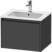 Duravit Ketho.2 Тумба под раковину с 1-им ящ. 61x48x44h см, цвет: графит мат. K25062049490000