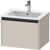 Duravit Ketho.2 Тумба под раковину 61x48x44h см, цвет: серо-коричневый мат. K25062091910000