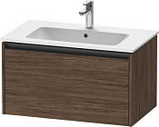 Duravit Ketho.2 Тумба под раковину с 1-им ящ. 81x48x44h см, цвет: орех темн. K25063021210000