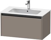 Duravit Ketho.2 Тумба под раковину с 1-им ящ. 81x48x44h см, цвет: базальт мат. K25063043430000